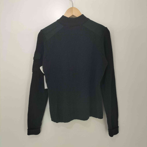 コロンビア Columbia ショルダーパッチ モックネック リブニットセーター レディース import:S
