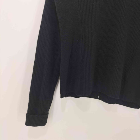 コロンビア Columbia ショルダーパッチ モックネック リブニットセーター レディース import:S