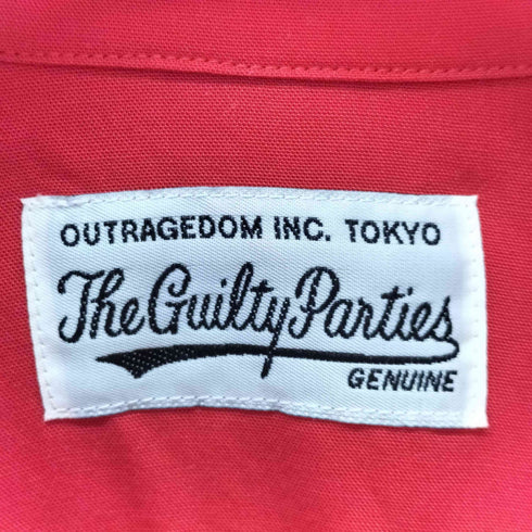 ワコマリア WACKO MARIA THE GUILTY PARTIES 骸骨手 プリント 半袖 シャツ メンズ JPN:M