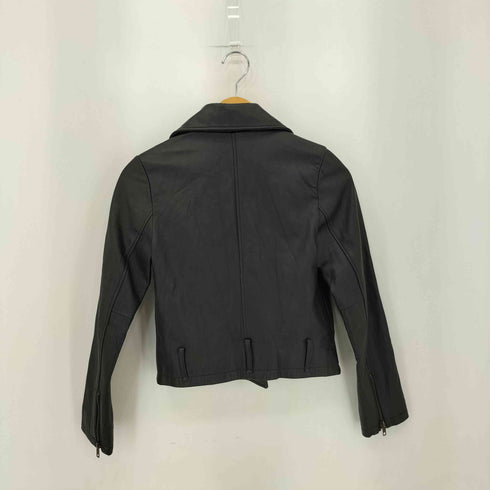 PHILLKINGTON ラムレザーライダースジャケット レディース M