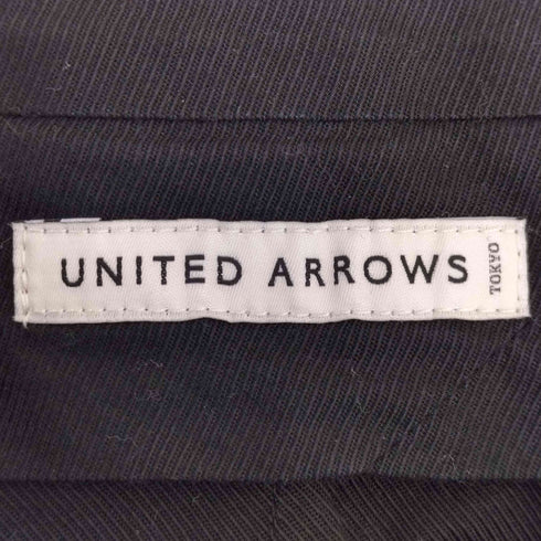 ユナイテッドアローズ UNITED ARROWS VI/PE/PU ツイル 1プリーツ メンズ JPN:S