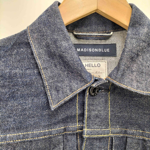 マディソンブルー MADISONBLUE OVERALLS 1ST デニムジャケット レディース JPN:1