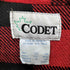 CODET カナダ製 バッファローチェック アクリル混ウール シャツジャケット メンズ import:M