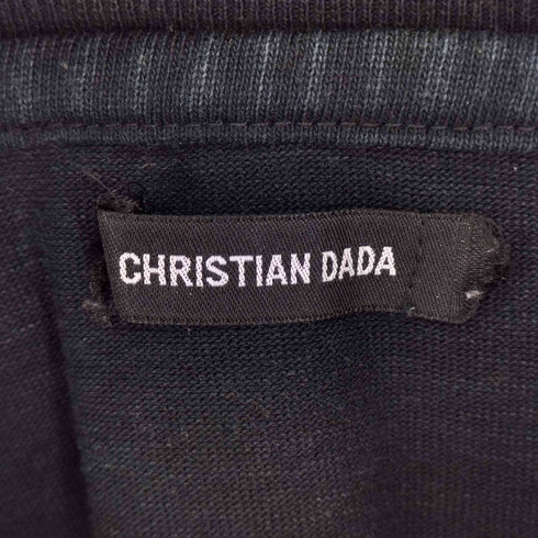 クリスチャンダダ CHRISTIAN DADA サイドテープロゴ クルーネック L/S Tシャツ メンズ 48