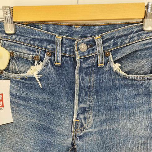 リーバイス Levis 90S 501 ビッグE 2刻印 ボタンフライ デニム ショートパンツ レディース
