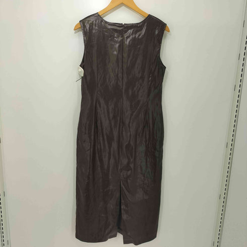 ロクビューティーアンドユースユナイテッドアローズ 6 BEAUTY & YOUTH UNITED ARROWS 24SS ポリエステル サテン ワンピース レディース JPN:36