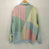 ブレア Blair シルク100 パステルカラー切替 ジャケット メンズ 3XL