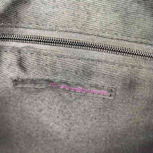 カスタムカルチャー CUSTOM CULTURE クロコ型押し ショルダーバッグ メンズ