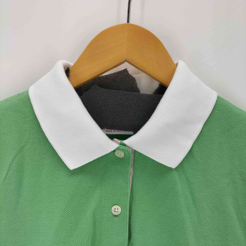 ブルックスブラザーズ BROOKS BROTHERS 刺繍ロゴ ポロシャツ レディース S