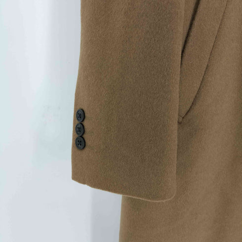 ユニクロ UNIQLO CASHMERE&WOOL ウールカシミヤチェスターコート メンズ JPN:M