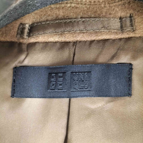 ユニクロ UNIQLO CASHMERE&WOOL ウールカシミヤチェスターコート メンズ JPN:M