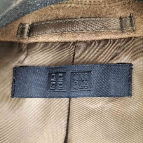 ユニクロ UNIQLO CASHMERE&WOOL ウールカシミヤチェスターコート メンズ JPN:M