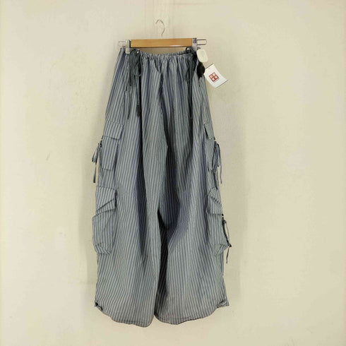 メゾンスペシャル MAISON SPECIAL Ribbon Design Cargo Pants イージーパンツ レディース 38