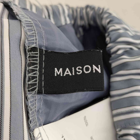 メゾンスペシャル MAISON SPECIAL Ribbon Design Cargo Pants イージーパンツ レディース 38