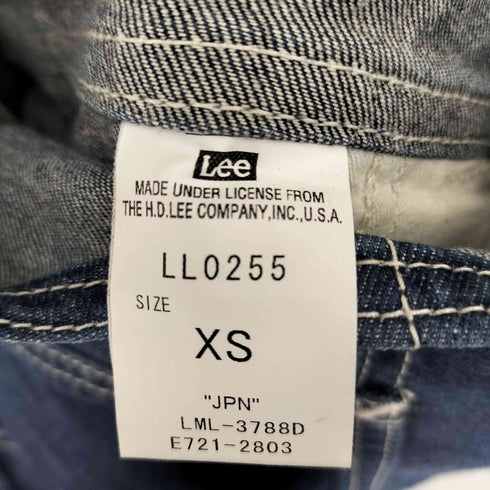 リー Lee DUNGAREES ダンガリーズ ルーズフィット デニム オーバーオール メンズ XS