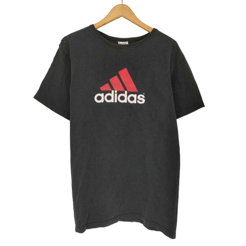 アディダス adidas 90-00S USA製 パフォーマンスロゴ クルーネックTシャツ メンズ import:XL