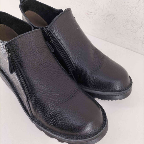 dola A.S.W カウレザー ジップ ショートブーツ レディース JPN:24.5
