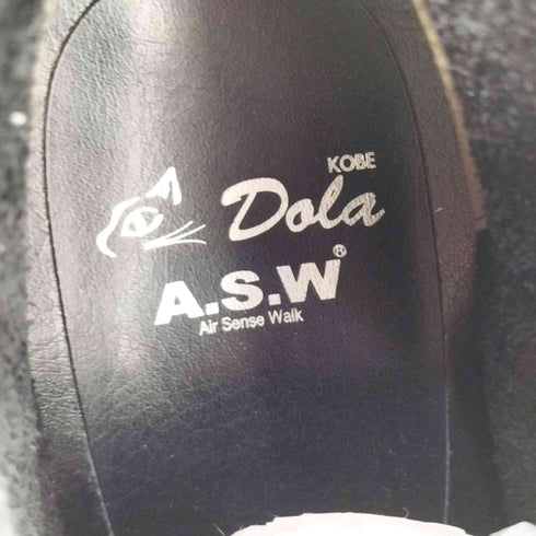 dola A.S.W カウレザー ジップ ショートブーツ レディース JPN:24.5
