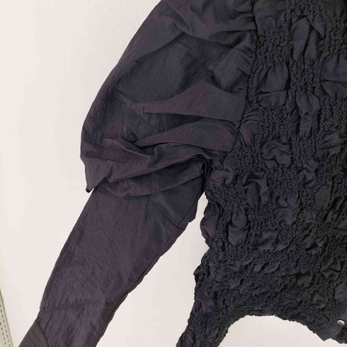 メゾンスペシャル MAISON SPECIAL Puff Sleeves Shirring Shirt レディース FREE