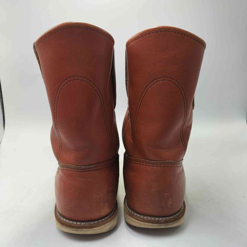 レッドウィング RED WING USA製 Pecos ペコス 羽タグ レザー エンジニアブーツ レディース JPN:23.5 D