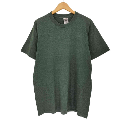 フルーツオブザルーム FRUIT OF THE LOOM 90-00S USA製 無地 クルーネックTシャツ メンズ import:L