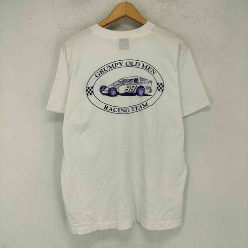 フルーツオブザルーム FRUIT OF THE LOOM USA製 レーシングプリントTEE シングルステッチ メンズ JPN:L