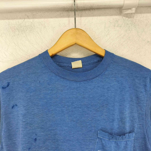 シングルステッチ ポケットTシャツ メンズ