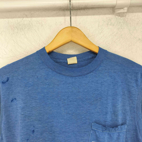 シングルステッチ ポケットTシャツ メンズ