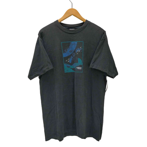 アンビル Anvil 90S USA製 ボディ OXYGEN コズミック グラフィック プリント S/S Tシャツ シングル ステッチ メンズ import:XL