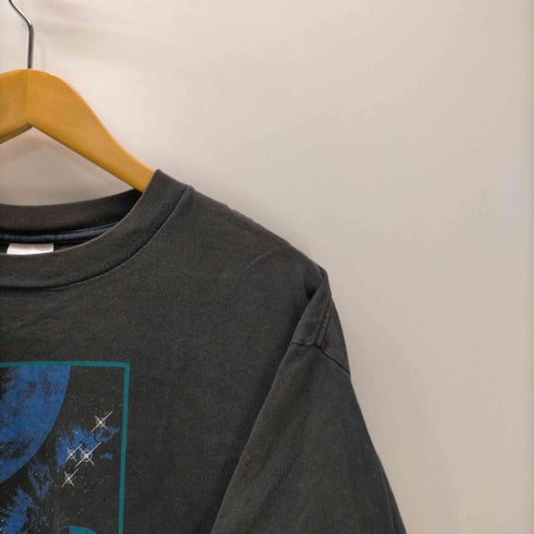 アンビル Anvil 90S USA製 ボディ OXYGEN コズミック グラフィック プリント S/S Tシャツ シングル ステッチ メンズ import:XL