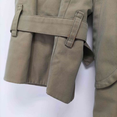 バーバリーズ BURBERRYS イングランド製 トレンチコート 玉虫 裏地ノバチェック メンズ 42S