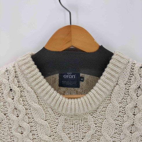 aran WOOLLEN MILLS メリノウール ケーブルニット レディース S