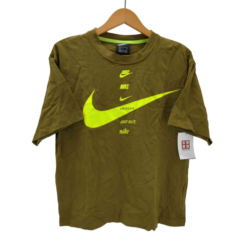 ナイキ NIKE 20AW SWOOSH スウッシュ プリント S/S クロップド Tシャツ レディース import:S