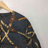 マニプリ manipuri 総柄 リバーシブル ノーカラー ダウン ジャケット レディース FREE
