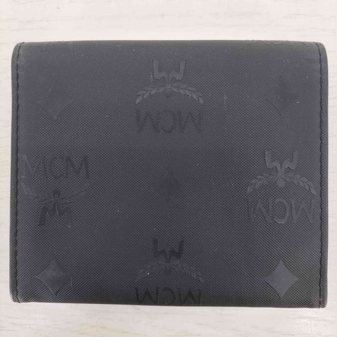エムシーエム MCM ヴィセトス柄 ナイロン 3つ折り財布 レディース