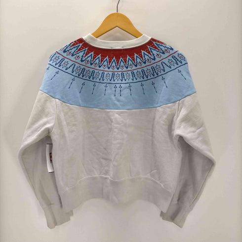 ビームスボーイ BEAMS BOY 22AW 別注 コラボ 雪柄 スウェット トレーナー 東洋 レディース FREE