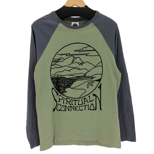 GOOD MORNING TAPES Spiritual Connection Long Sleeve Raglan Tee レディース