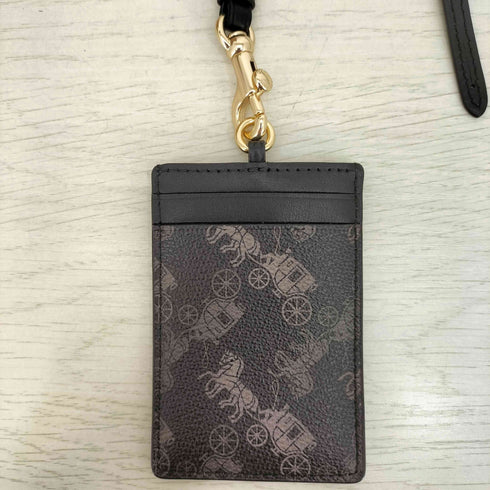 コーチ COACH キャリッジプリント カードケース パスケース レディース