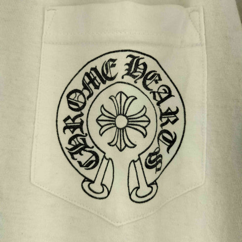 クロムハーツ CHROME HEARTS ホースシュー ラウンドネック ポケットTシャツ メンズ import:M