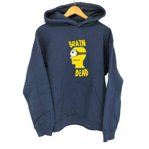 ブレインデッド BRAIN DEAD Universal Parks Minions Logohead Hoodie メンズ import:M