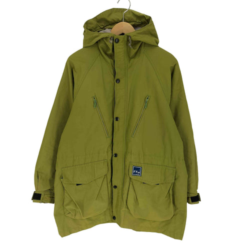 フォックスファイヤー foxfire ロゴパッチ 裏地メッシュ ドローコード マウンテンパーカー メンズ JPN:M