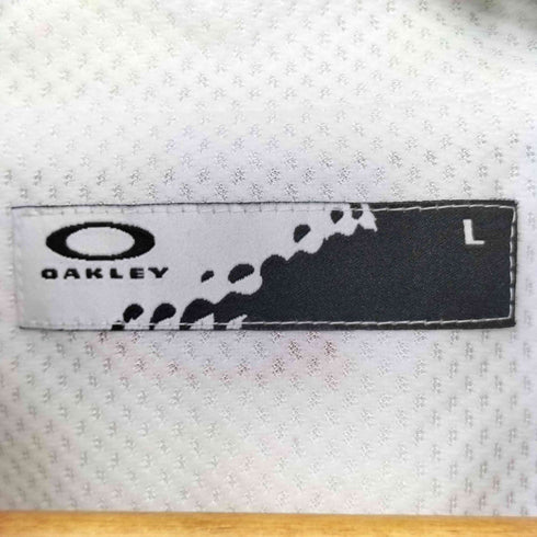 オークリー OAKLEY ポリ地 デザインジャケット メンズ import:L
