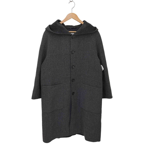 ジェイプレス J.PRESS フーデッド ウールコート レディース