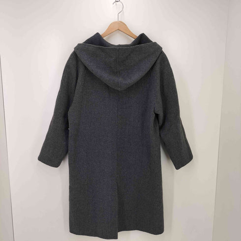 ジェイプレス J.PRESS フーデッド ウールコート レディース