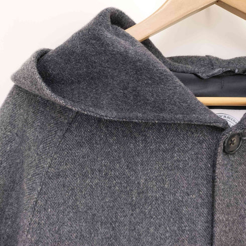ジェイプレス J.PRESS フーデッド ウールコート レディース