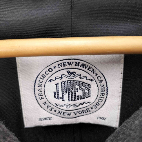 ジェイプレス J.PRESS フーデッド ウールコート レディース