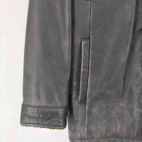 ギャップ Gap 00S OLD 裏ボア レザージャケット メンズ import:L