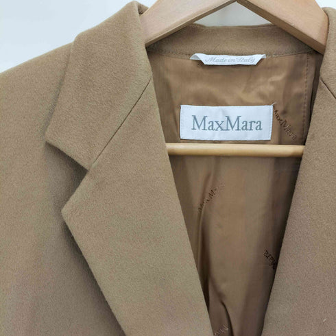 マックスマーラ MAX MARA 白タグ イタリア製 100%ヴァージンウール テーラードジャケット レディース 40