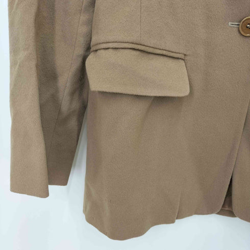 マックスマーラ MAX MARA 白タグ イタリア製 100%ヴァージンウール テーラードジャケット レディース 40