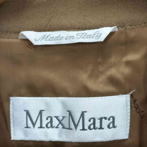 マックスマーラ MAX MARA 白タグ イタリア製 100%ヴァージンウール テーラードジャケット レディース 40
